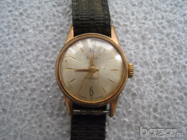 Рядък дамски механичен руски часовник слава СССР, снимка 4 - Други ценни предмети - 14516489