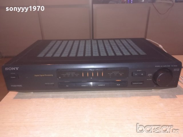 sony ta-ve100 amplifier-made in japan-внос швеция, снимка 2 - Ресийвъри, усилватели, смесителни пултове - 20361727