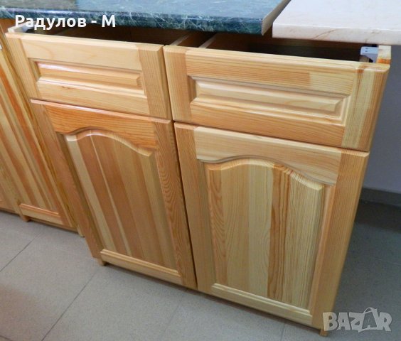 Кухненски шкаф долен с две чекмеджета чам , снимка 2 - Кухни - 22347820