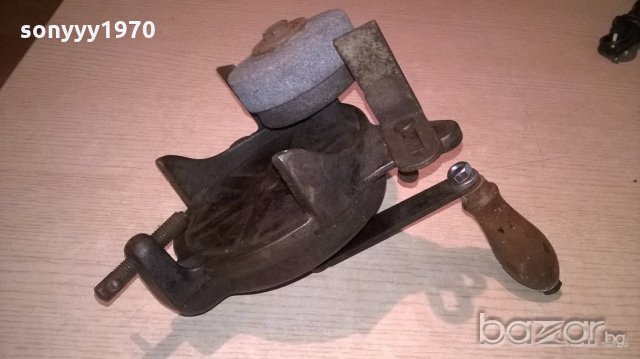 стар ръчен шмиргел-ретро колекция, снимка 8 - Други инструменти - 19077131