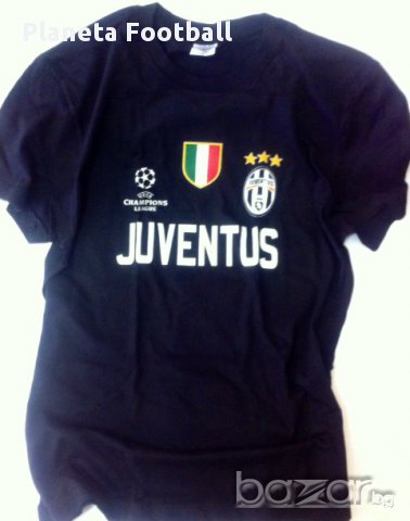 Черна фен тениска на Ювентус с Ваше име и номер! Juventus!, снимка 4 - Спортни дрехи, екипи - 11521902