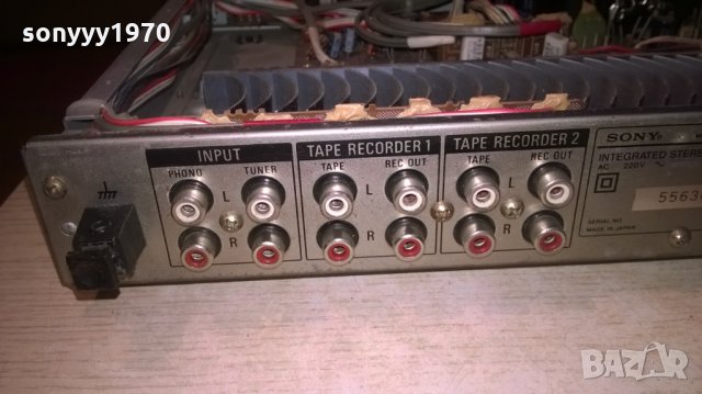 sony ta-ax2 made in japan-stereo amplifier-внос швеицария, снимка 9 - Ресийвъри, усилватели, смесителни пултове - 26099732