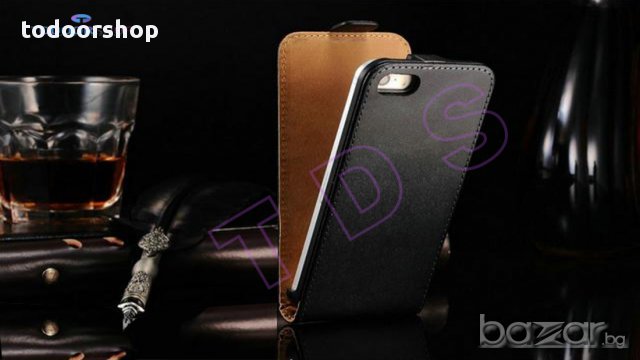 Калъф за смартфон iPhone 5 кожа , снимка 1 - Калъфи, кейсове - 10933909