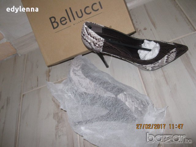 BELLUCCI - Елегантни дамски обувки , снимка 3 - Дамски обувки на ток - 17485170