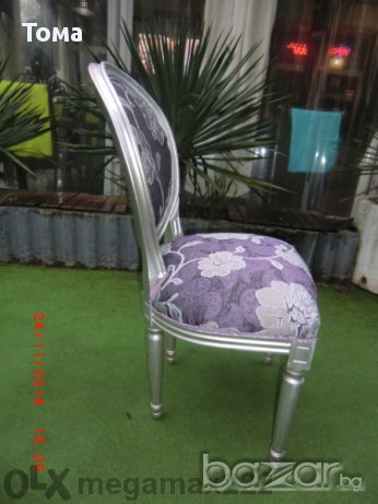 4броя Ретро стол барок уникален нов, снимка 9 - Столове - 11796354