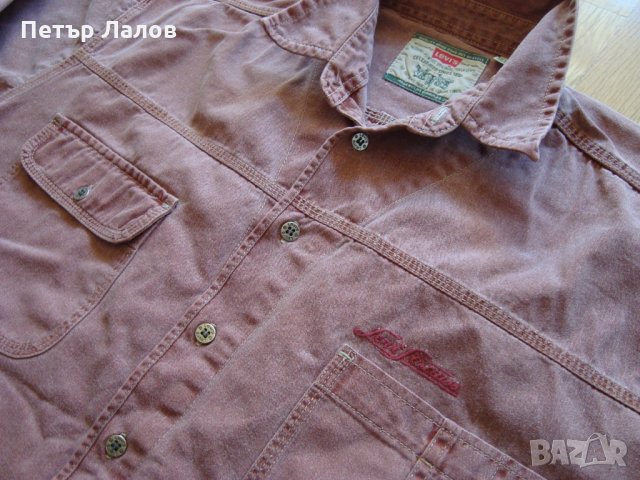 Levi's дънкова риза мъжка, снимка 5 - Ризи - 23715045