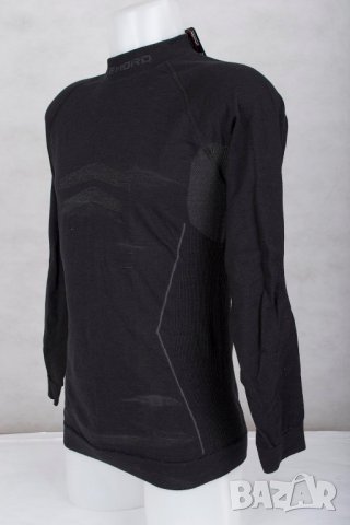 Вълнена черна мъжка термоблуза марка FreeNord , снимка 4 - Спортни дрехи, екипи - 24300630