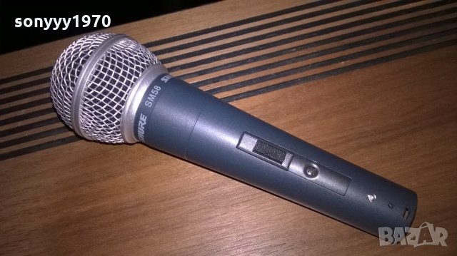 shure 58-profi microphone-жичен микрофон-внос швеицария, снимка 1 - Микрофони - 22147913