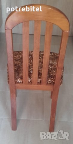 Стол дървен за кухня - един брой, снимка 2 - Столове - 26152407