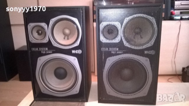 whd freak system-high power-37х22х19см-внос швеицария, снимка 4 - Тонколони - 22140320