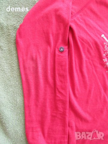Блуза LEE COOPER  номер 12/М, цвят корал, снимка 4 - Блузи с дълъг ръкав и пуловери - 24365604