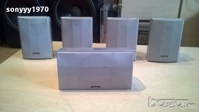 Pioneer center+4 surrounds-магнитно екранирани-внос швеицария, снимка 2 - Тонколони - 14076927