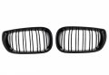 Двойни бъбреци за BMW E46 (2001-2005) - черен металик