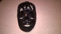 Африканска стара маска-дърво-21х11см-внос швеицария, снимка 9