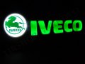 Светеща 3D табела Ивеко/IVECO с лого., снимка 5