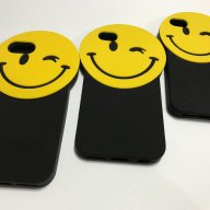 3D цветен силикон за iPhone, снимка 1 - Калъфи, кейсове - 17761216