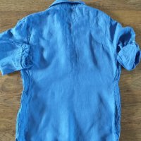 Massimo Dutti womens shirt - страхотна дамска риза 100% ЛЕН, снимка 6 - Ризи - 25995638