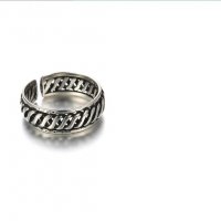 Сребърен пръстен Плетка, снимка 1 - Пръстени - 19172072