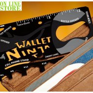 Wallet Ninja - мултифункционално приспособление за портфейл, снимка 5 - Портфейли, портмонета - 10048284