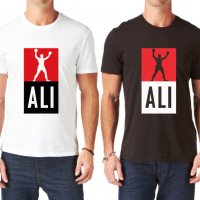  Мъжки тениски MUHAMMAD ALI / АЛИ - 2 МОДЕЛА! Или поръчай с твоя идея! , снимка 1 - Тениски - 20305515