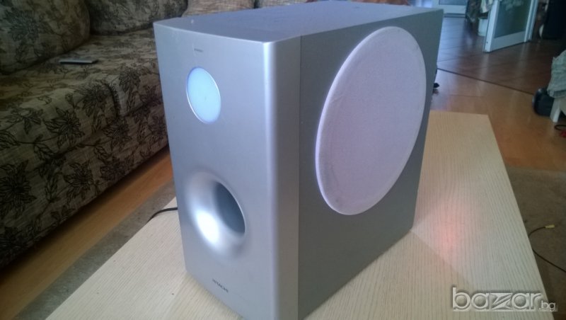 hitachi htd-k160(s) sub woofer system-japan-4ohms/165w-внос англия, снимка 1