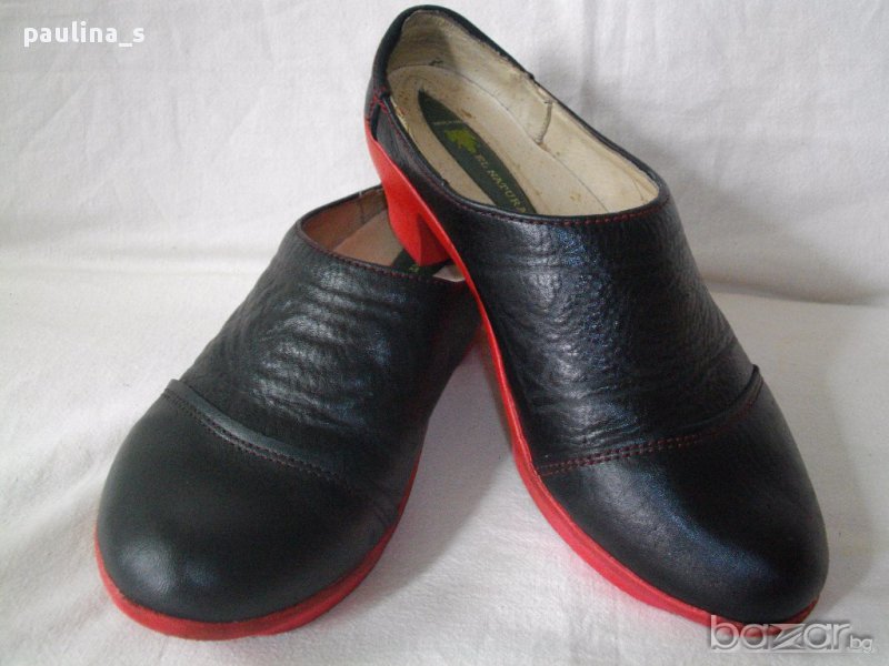 Ортопедично сабо, чехли, обувки "El Naturalista"original brand / естествена кожа и латекс, снимка 1