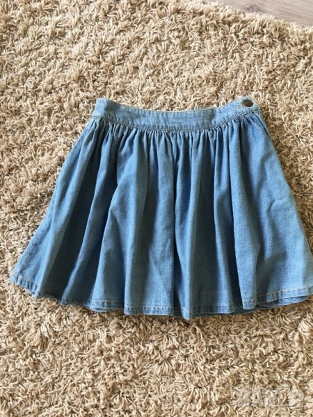 Клош дънкова пола, снимка 1