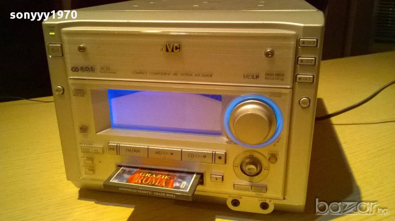 jvc ca-mxs6mdr-md/cd3 receiver-japan-внос швеицария, снимка 1