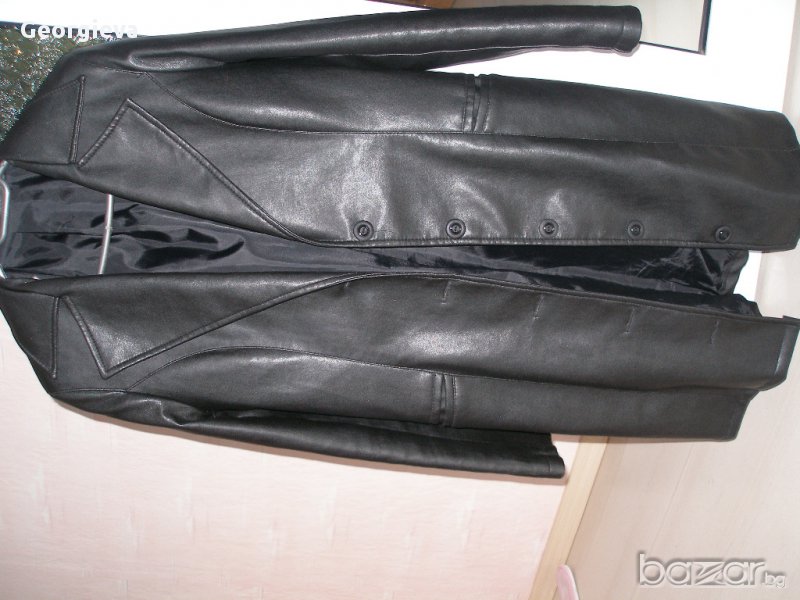 кожен тренч, снимка 1