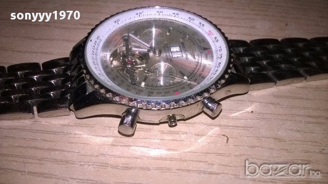 Breitling chronometre navitimer-за ремонт-внос швеицария, снимка 7 - Мъжки - 17777112