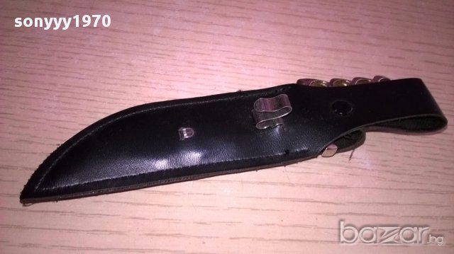 немски ножове в кания 17см с канията-внос швеицария, снимка 18 - Антикварни и старинни предмети - 18040006