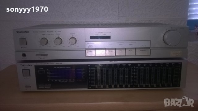 technics ampli+technics eq-made in japan-swiss, снимка 4 - Ресийвъри, усилватели, смесителни пултове - 25927333