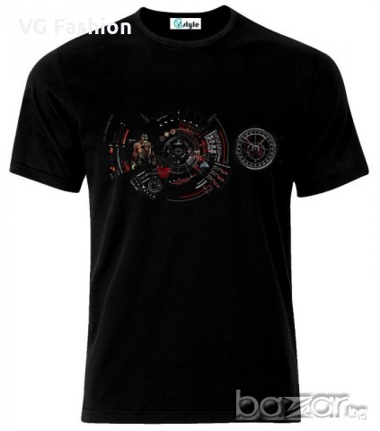 Мъжка тениска Inspired By Iron Man Suit Diagnostic Avengers Tony Stark, снимка 1 - Тениски - 21402400