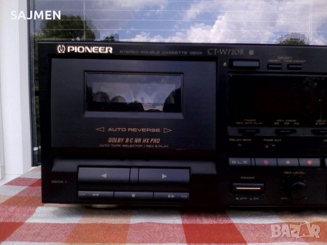Pioneer CT-W720R  .ДЕК, снимка 3 - Аудиосистеми - 21959986