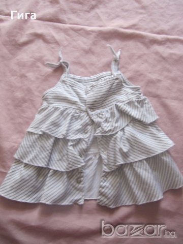 Бебешка рокличка с воланчета 0-3м, снимка 3 - Бебешки рокли - 18445820