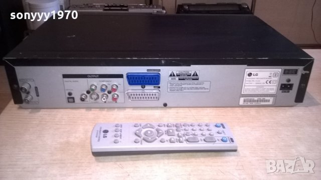 lg rc388 dvd recorder & video recorder+remote-внос швеицария, снимка 16 - Плейъри, домашно кино, прожектори - 24877255