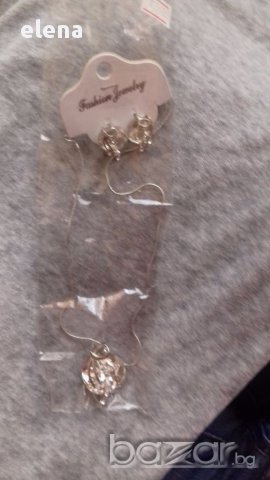 Дамско колие с обици, снимка 6 - Бижутерийни комплекти - 17677410