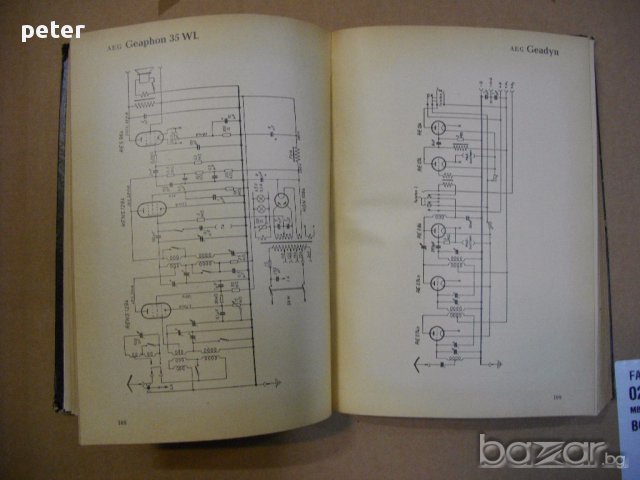 Empfänger schaltungen der Radioindustrie- 1954г 3бр - книги със схеми на радиолампи, снимка 11 - Художествена литература - 10536637