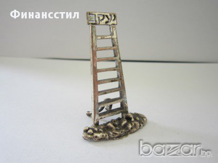 **Сребърна миниатюра - стълба 12539 - 14, снимка 4 - Антикварни и старинни предмети - 17650351