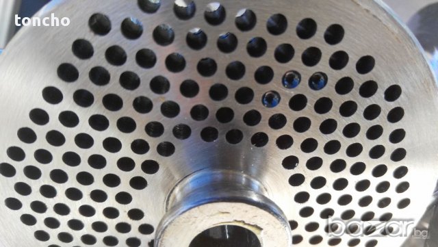 Монофазна месомелачка професионална, с охладител и изработена изцяло от неръждаема стомана, снимка 6 - Друго търговско оборудване - 17117593