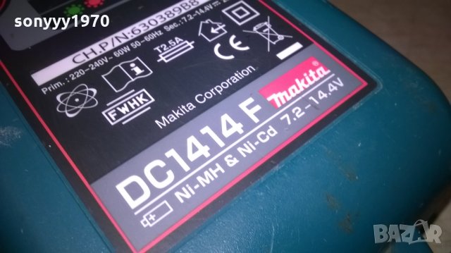 makita dc1414f charger-внос англия, снимка 6 - Други инструменти - 23364142