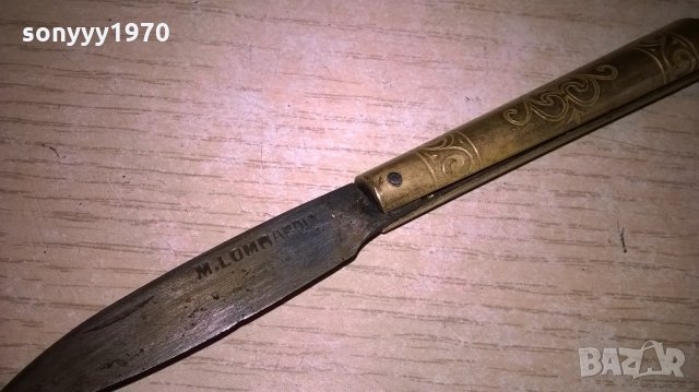 m.lombardia-recuerdo taramundi-ретро нож-13/7см, снимка 9 - Колекции - 22065502