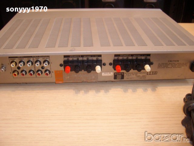 SONY//sony ta-f35-240watts stereo amplifier-внос швеицария, снимка 11 - Ресийвъри, усилватели, смесителни пултове - 12107976