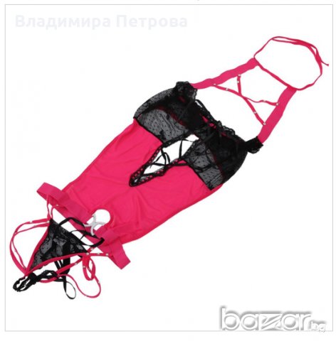 Еротично бельо - Жълто и черно IM16054, снимка 5 - Бельо - 19577805