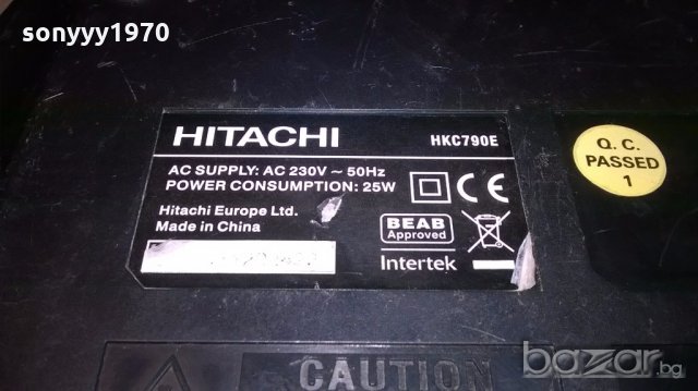 hitachi hkc790e dock iphone/clock/receiver-внос франция, снимка 18 - Ресийвъри, усилватели, смесителни пултове - 18574762