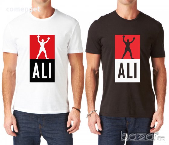  Мъжки тениски MUHAMMAD ALI / АЛИ - 2 МОДЕЛА! Или поръчай с твоя идея! 