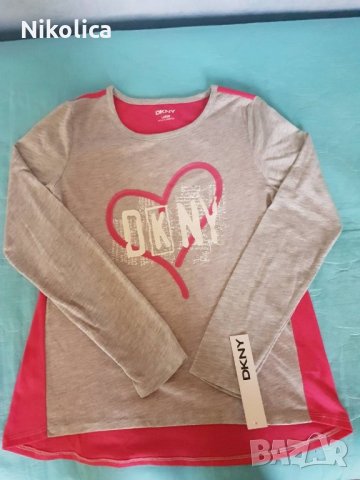 НОВИ  блузи DKNY за момиче,12-13  години.С етикети!Купени от САЩ.