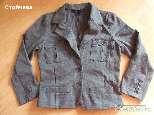 Marc By Marc Jacobs дамско дизайнерско сако в сиво, снимка 14 - Сака - 20697738