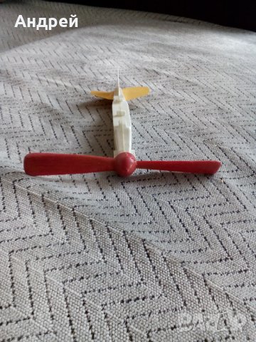 Стара играчка,самолет, снимка 2 - Антикварни и старинни предмети - 23267460