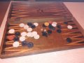 стара табла-50х50см естествен фурнир, снимка 5